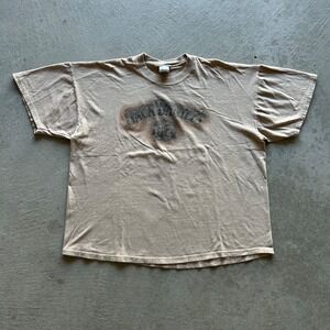 Vintage Jack Daniels‎ Shirt Size XXL Brown Tennessee Whiskey Alcohol Liquor